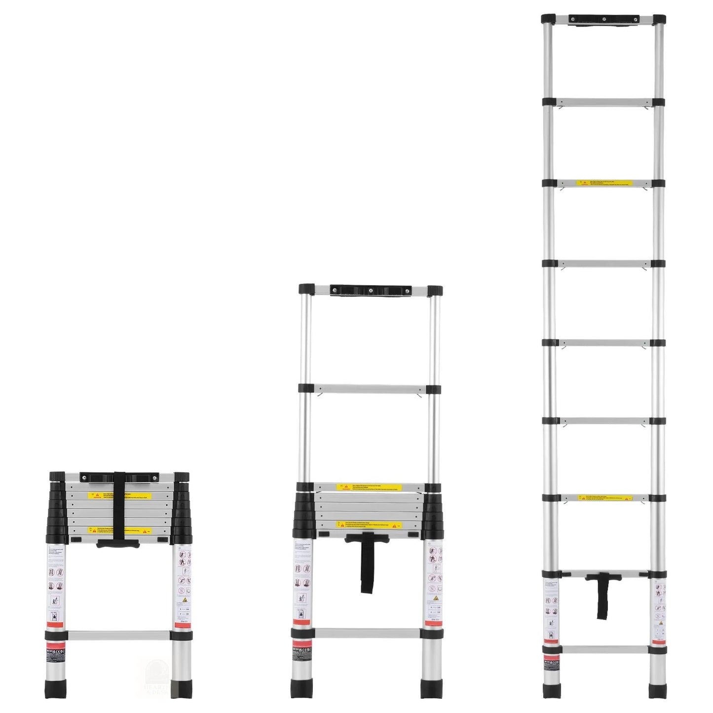 Portable Telescopic Ladder (Up to 20.3FT)
