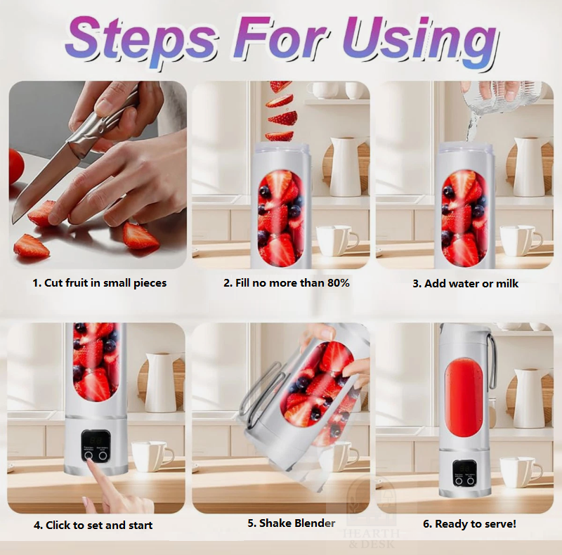 Portable Blender for Shakes and Smoothies