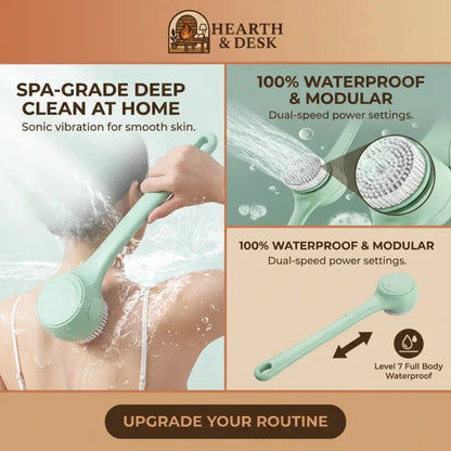 Sonic Body Brush & Back Scrubber