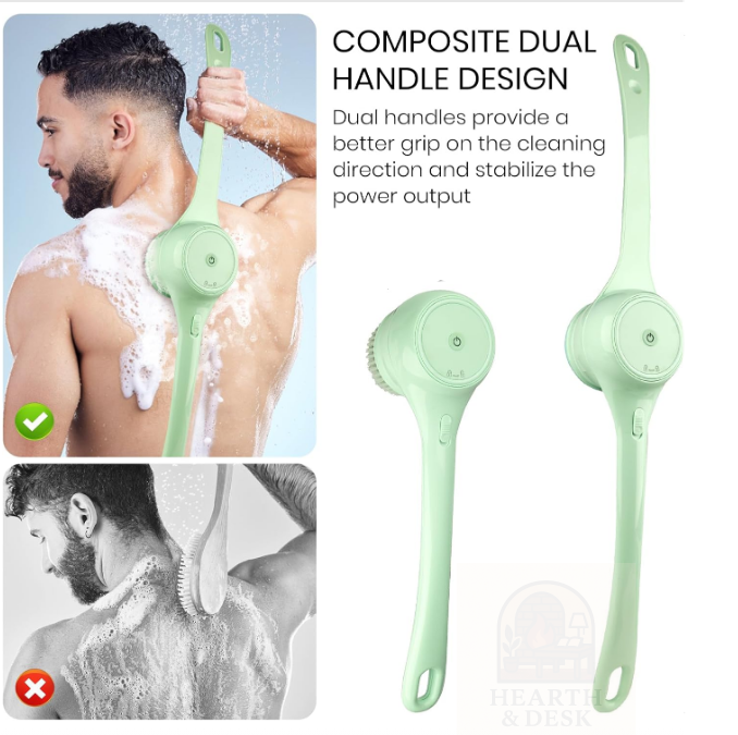 Sonic Body Brush & Back Scrubber
