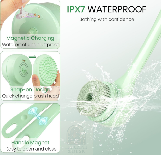 Sonic Body Brush & Back Scrubber