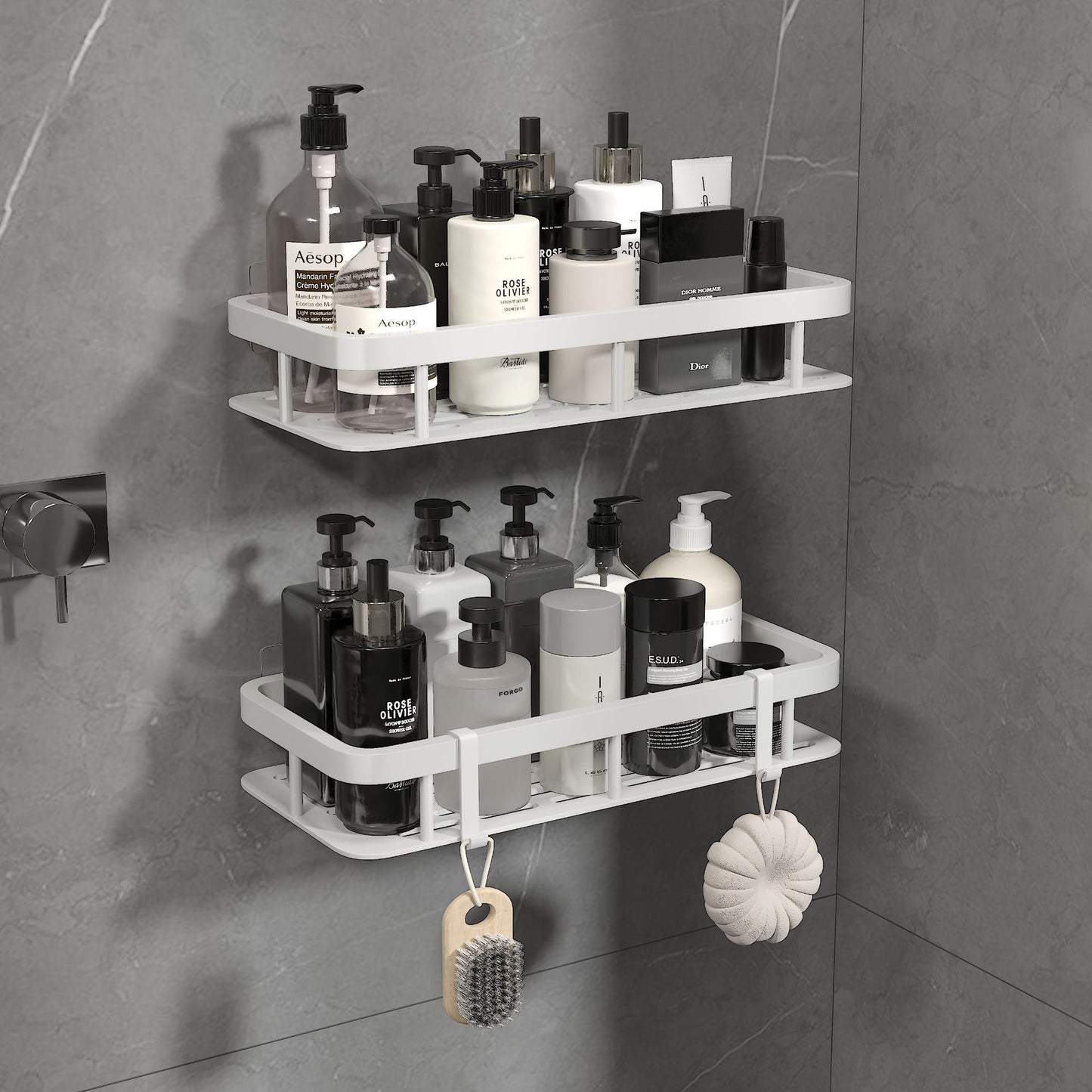 Drip-Dry Shower Caddy - Single