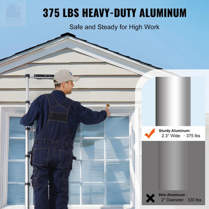 Portable Telescopic Ladder (Up to 20.3FT)